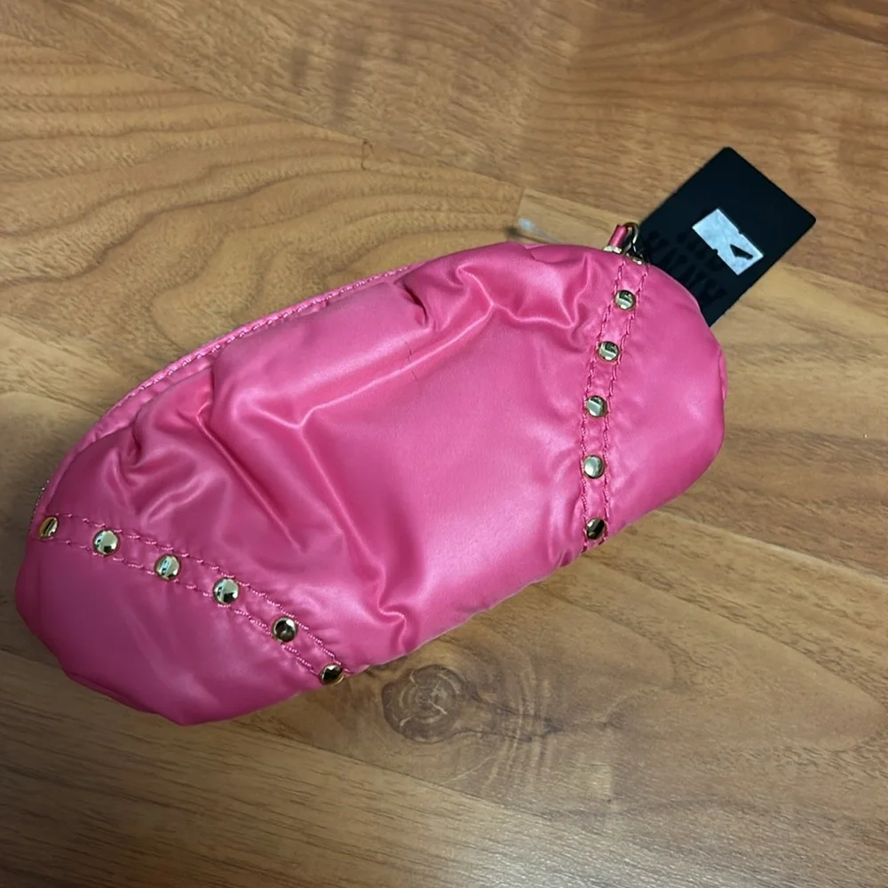 NWT Anna Sui Nylon Puff Pouch